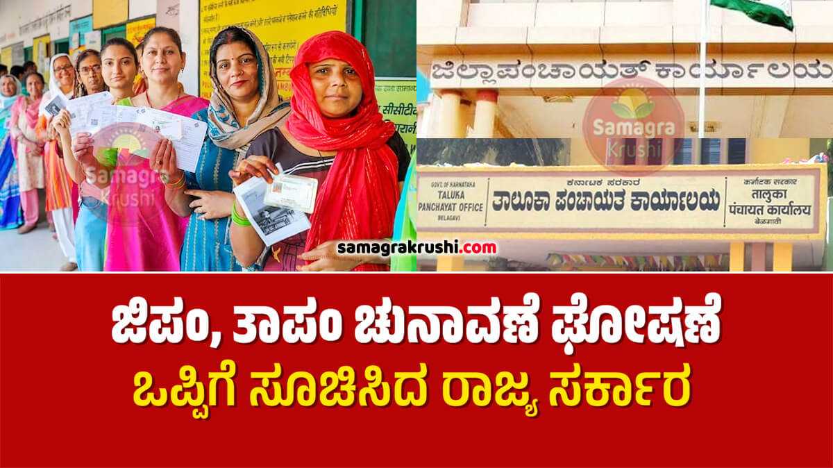 ZP TP Election - ಕೊನೆಗೂ ಜಿಲ್ಲಾ ಪಂಚಾಯತಿ ಹಾಗೂ ತಾಲೂಕು ಪಂಚಾಯತಿ ಚುನಾವಣೆ ಘೋಷಣೆ | ಒಪ್ಪಿಗೆ ಸೂಚಿಸಿದ ರಾಜ್ಯ ಸರ್ಕಾರ